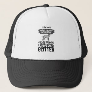 Dalmatiner Glitter Rolig Hund Hår Citat Design_1 Keps