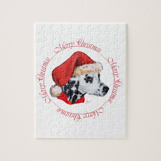 Dalmatiner God Jul Pussel (Vertikal)