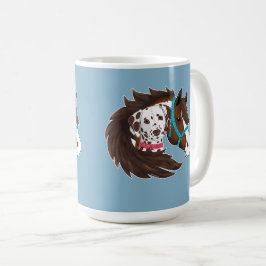 Dalmatiner & Hästvänner Kaffemugg