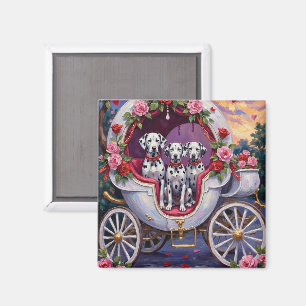Dalmatiner hund Valentine's Day Magnet