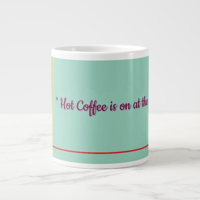 Dalmatiner Kaffe Mugg Jumbo Mugg (Framsidan)