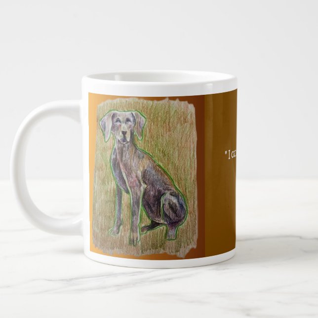Dalmatiner Kaffe Mugg Jumbo Mugg (Vänster)