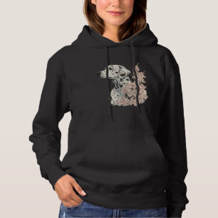 Dalmatiner Körsbärsblom Hundras Japanska Sakura T Shirt