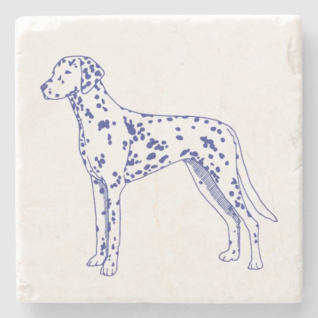 Dalmatiner Stenunderlägg (Framsidan)