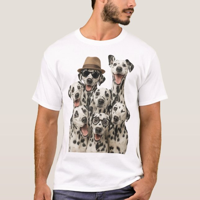 dalmatiner t shirt (Framsida)