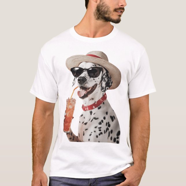 Dalmatinerkopia T Shirt (Framsida)