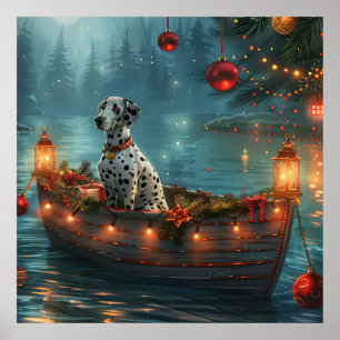 Dalmatinerns Julfirande Resa Poster