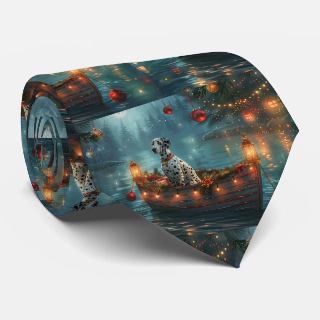 Dalmatinerns Julfirande Resa Slips (Rullad)