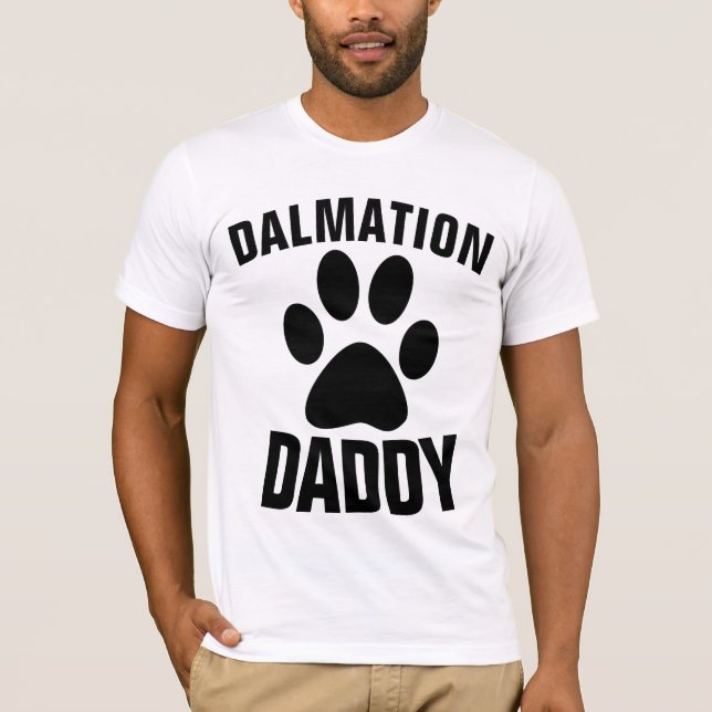 DALMATION PAPPA DADDY T-shirts (Framsida)