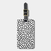 Dalmation pricker i svartvitt