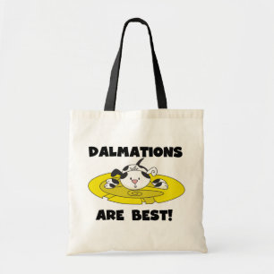 Dalmationer är bästa T-shirts och gåvor Tygkasse
