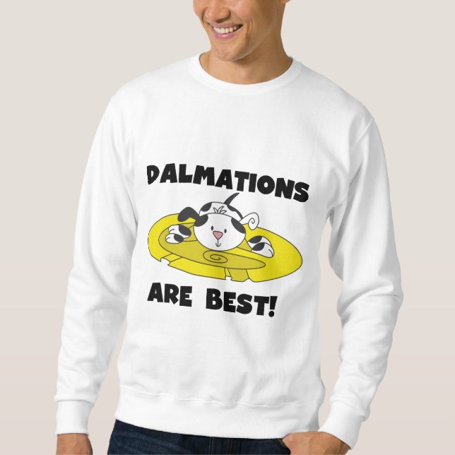 Dalmations är bäst T-tröja och gåvor Långärmad Tröja (Framsida)