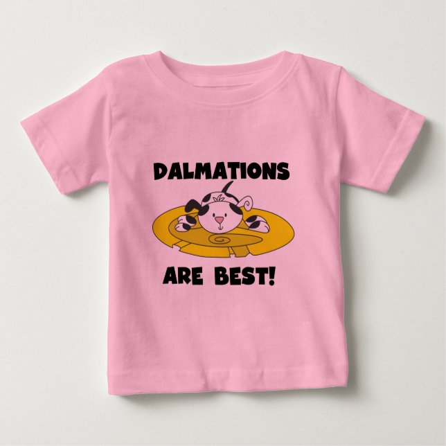 Dalmations är bäst T-tröja och gåvor T-shirt (Framsida)