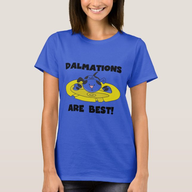 Dalmations är bäst T-tröja och gåvor Tröja (Framsida)