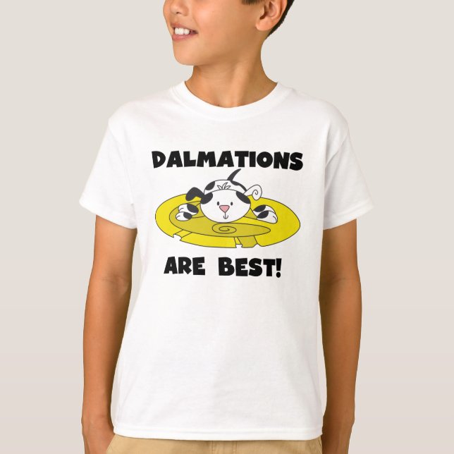Dalmations är bästa T-shirt (Framsida)