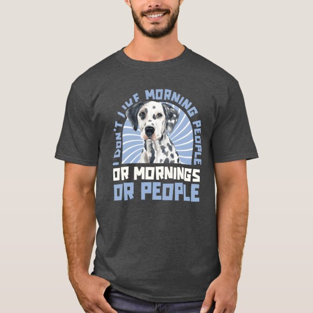 Dalmations Hundar retro-vänner T Shirt (Framsida)