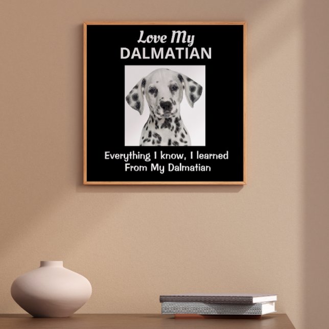 Dalmatisk Anpassningsbar Poster (Skapare uppladdad)
