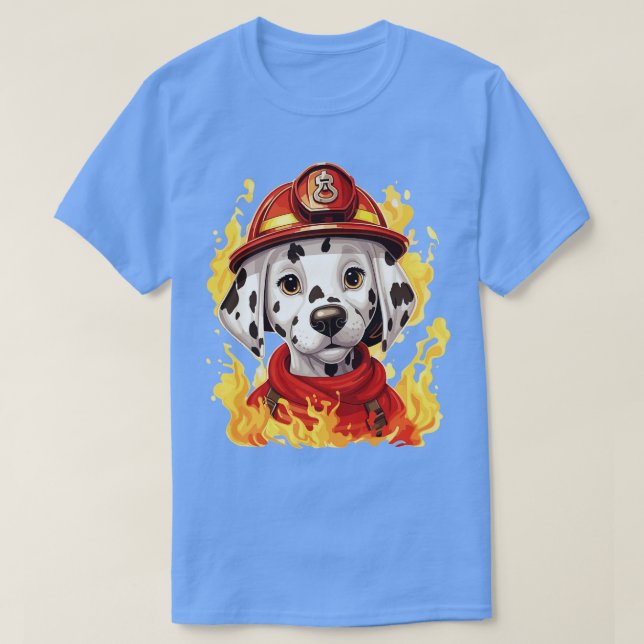 Dalmatisk brandman 1 t shirt (Design framsida)