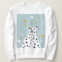 Dalmatisk Hund Abstrakt Illustration