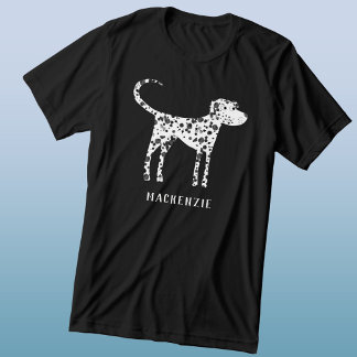 Dalmatisk Hund Personlig T Shirt