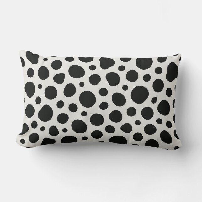 Dalmatisk inspirerad design lumbarkudde (Framsida)