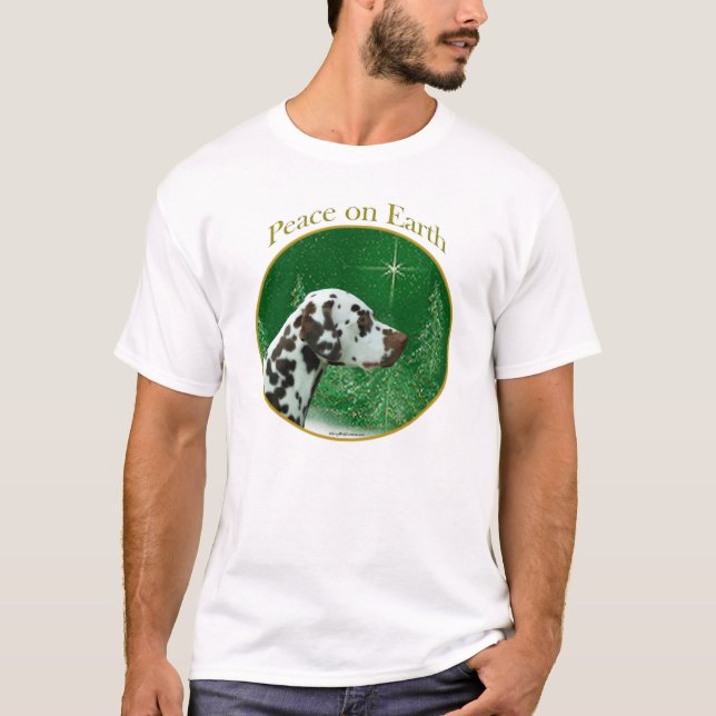 Dalmatisk (lever) fred tee shirt (Framsida)