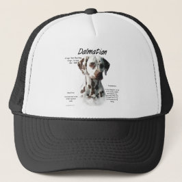 Dalmatisk (lever) historikdesign truckerkeps