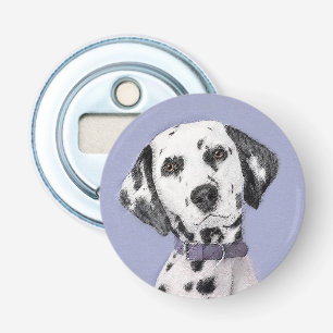 Dalmatisk målning - Cute Original Hund Art Flasköppnare