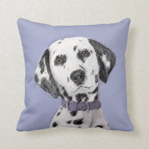 Dalmatisk målning - Cute Original Hund Art Kudde