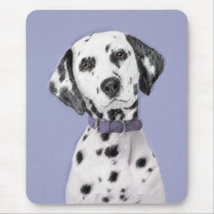 Dalmatisk målning - Cute Original Hund Art Musmatta
