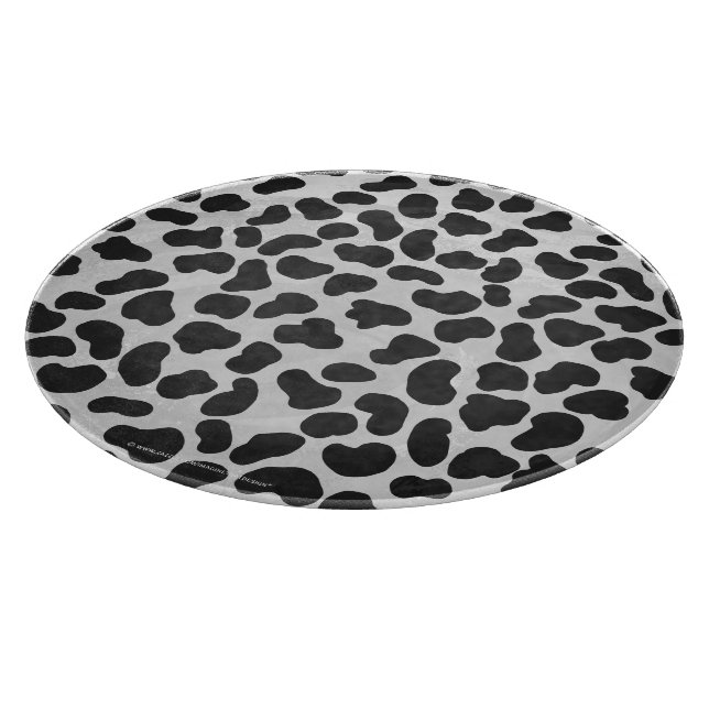 Dalmatisk svart och vit utskrift (Hörn)