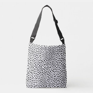 Dalmatisk tryckfärgsblock axelväska