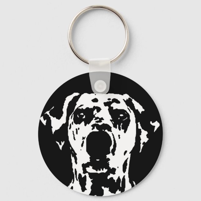 Dalmatiska gåvor - nyckelkedja nyckelring (Framsida)