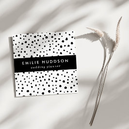 Dalmatiska prickar, Dalmatiska prickar, svarta och Fyrkantigt Visitkort