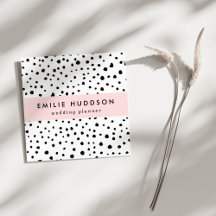 Dalmatiska prickar, Dalmatiska prickar, svarta och