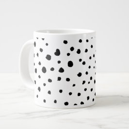 Dalmatiska prickar, Dalmatiska prickar, svarta och Jumbo Mugg