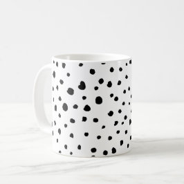 Dalmatiska prickar, Dalmatiska prickar, svarta och Kaffemugg