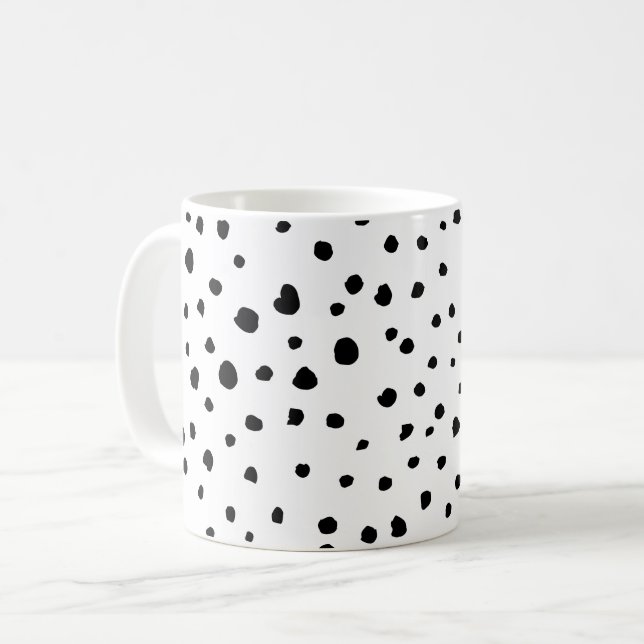 Dalmatiska prickar, Dalmatiska prickar, svarta och Kaffemugg (Framsida vänster)