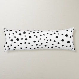 Dalmatiska prickar, Dalmatiska prickar, svarta och Kroppskudde