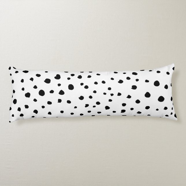 Dalmatiska prickar, Dalmatiska prickar, svarta och Kroppskudde (Baksidan)