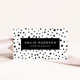Dalmatiska prickar, Dalmatiska prickar, svarta och Visitkort