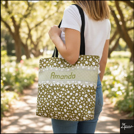 Dalmatiska punkter med Namn (5) Tygkasse