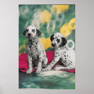 Dalmatiska valpar Poster