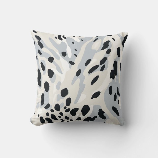 Dalmatiskt djurtryck, Dekorativ kudde (Framsida)