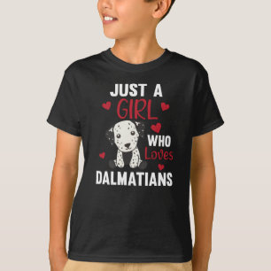 Dalmatiskt Hund Cute Animals för Hundälskare T Shirt