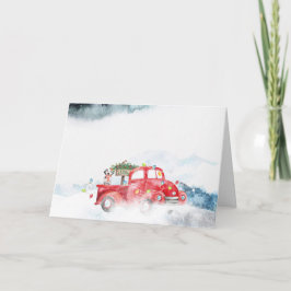 Dalmatiskt julkort kort