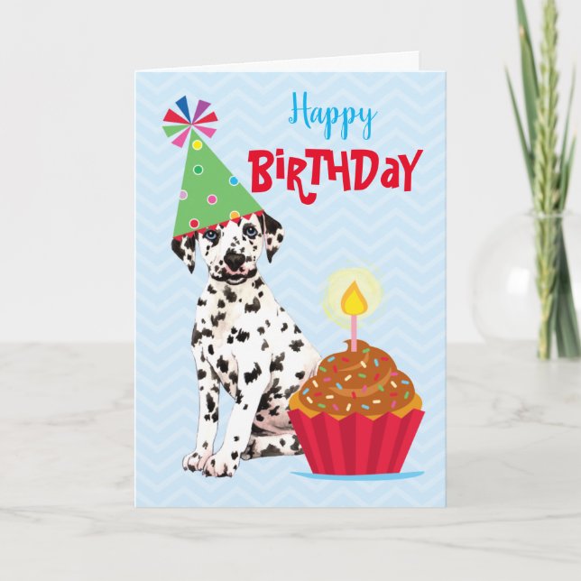 Dalmatiskt kort för dagtid (Framsida)