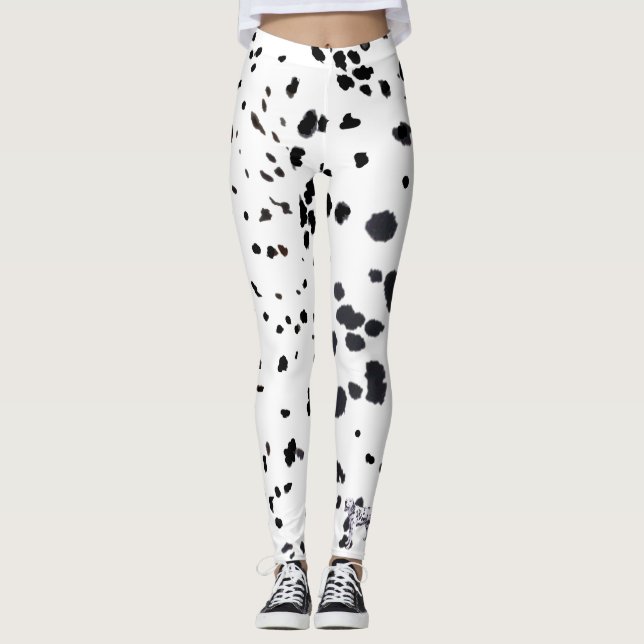 Dalmatiskt  leggings (Framsida)