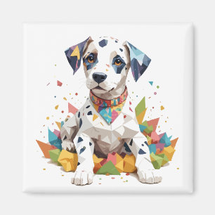 Dalmatiskt uppspelningsbart adsible Roligt Animal Magnet