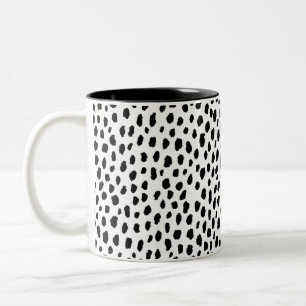 Dalmatiskt utskrift Två-Tonad mugg